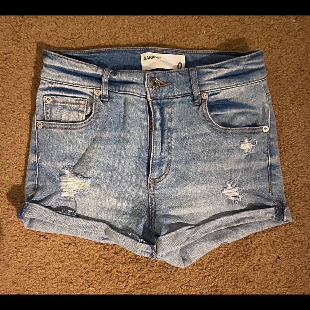 GARAGE Jean Shorts